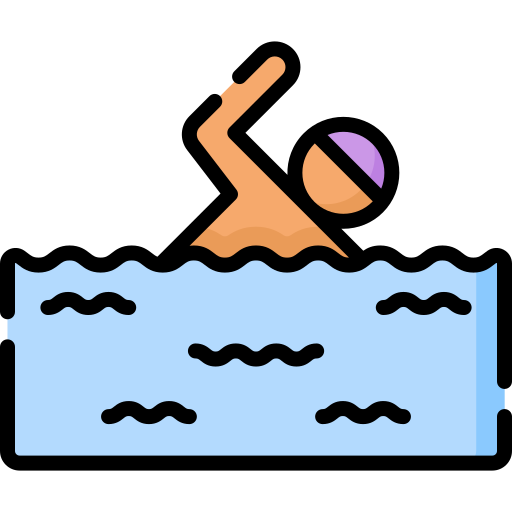 Kraulschwimmen Icon